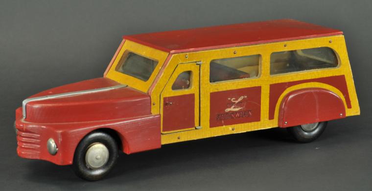 BUDDY L WOODEN STATION WAGON 17ac10