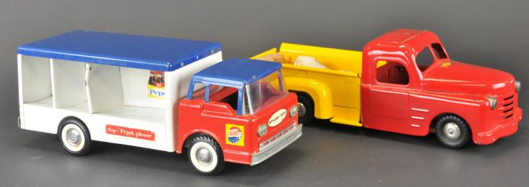 LOT OF TWO OUTDOOR TRUCKS Includes