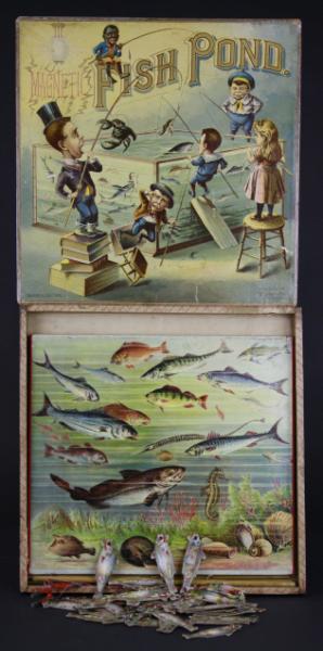 MAGNETIC FISH POND McLoughlin Bros.