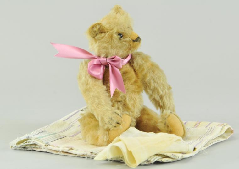 STEIFF BLONDE TEDDY BEAR WITH BLANK