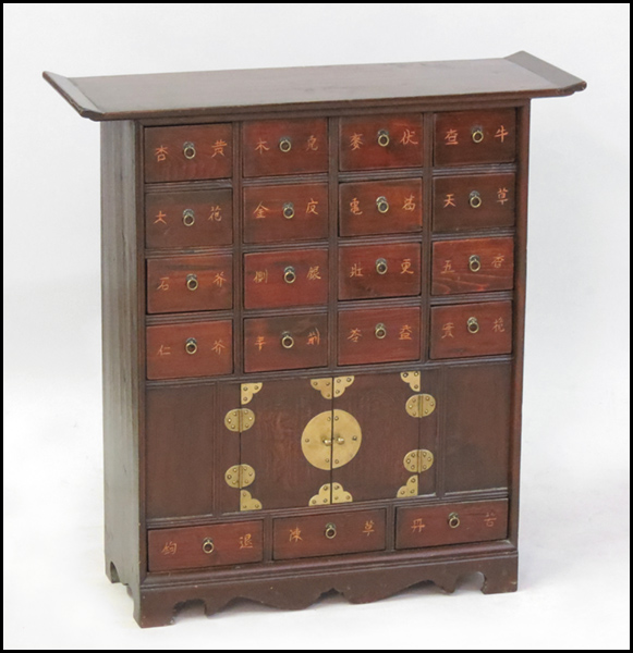 CHINESE APOTHECARY CHEST H 28  17ae46