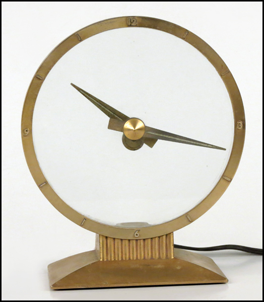 JEFFERSON GOLDEN HOUR ELECTRIC CLOCK.