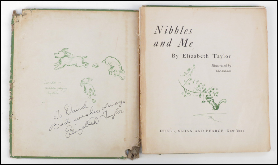 A SIGNED COPY OF NIBBLES AND ME 17b017