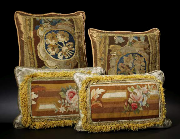 Opulent Pair of French Antique Verdure