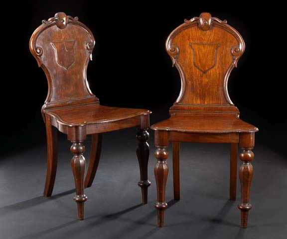 Pair of William IV Mahogany Hall 29706