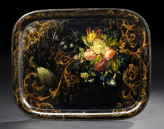 Large English Polychromed and Parcel Gilt 29713