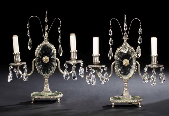 Pair of George VI Silverplate  29729