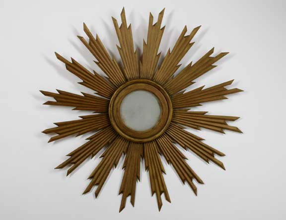 Italian Carved Giltwood Sunburst  29768