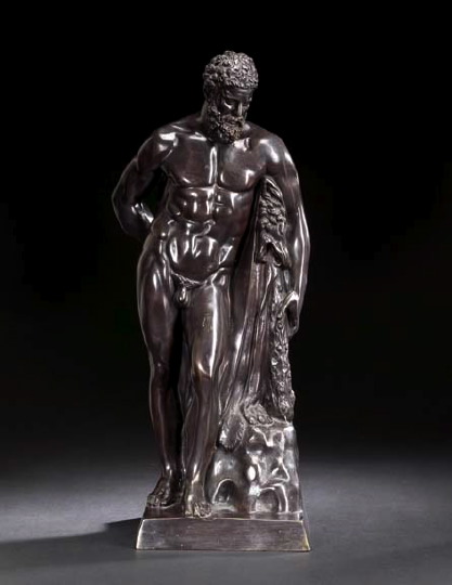 Good Italian Patinated Bronze Figure 29779