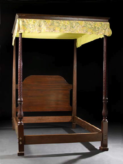 George III Mahogany Tester Bed,