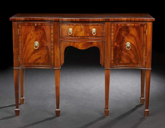 George III-Style Mahogany Sideboard,