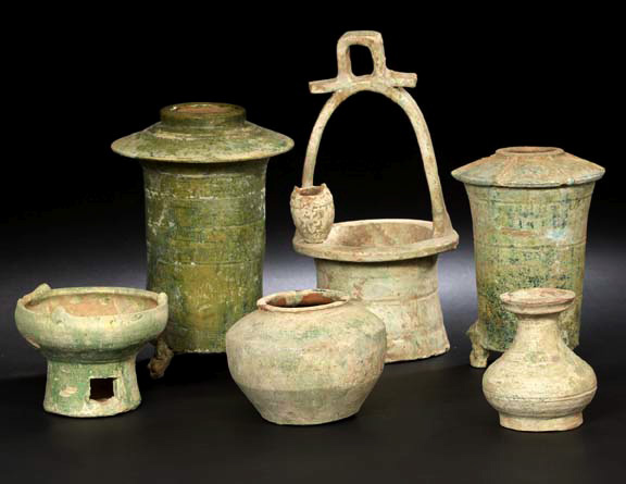 Chinese Burial Storage Jar,  Han