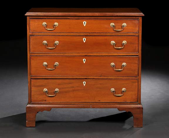 George III-Style Mahogany Chest,