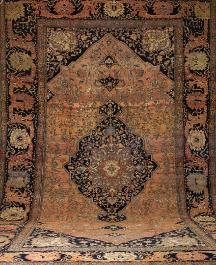 Fine Antique Persian Sarouk Feraghan