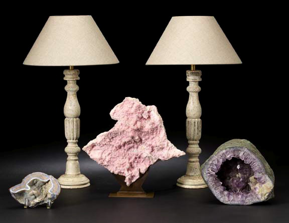 Large, Interesting Amethyst and Limestone