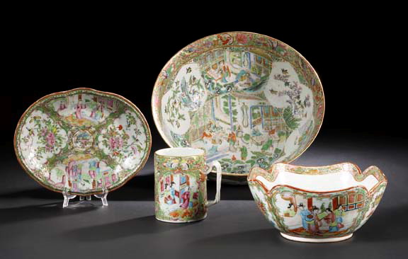 Chinese Export Porcelain Punch