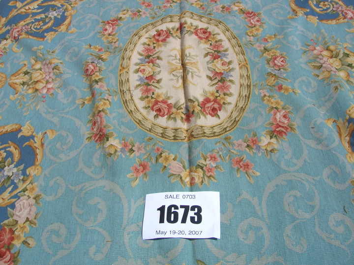 Louis XVI-Style Aubusson Carpet,