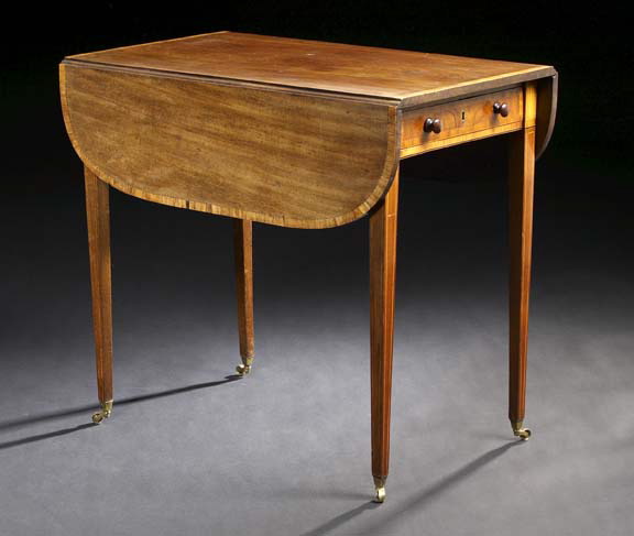 George III Mahogany Pembroke Table  29ab0