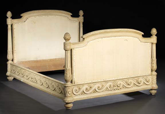 Louis XVI-Style Upholstered and