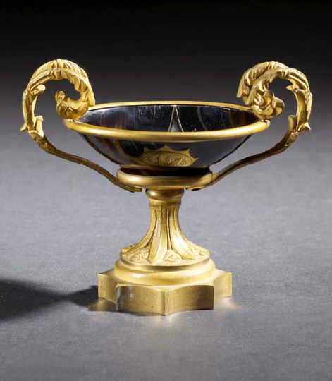 Rare, Diminutive Gilt-Bronze-Mounted