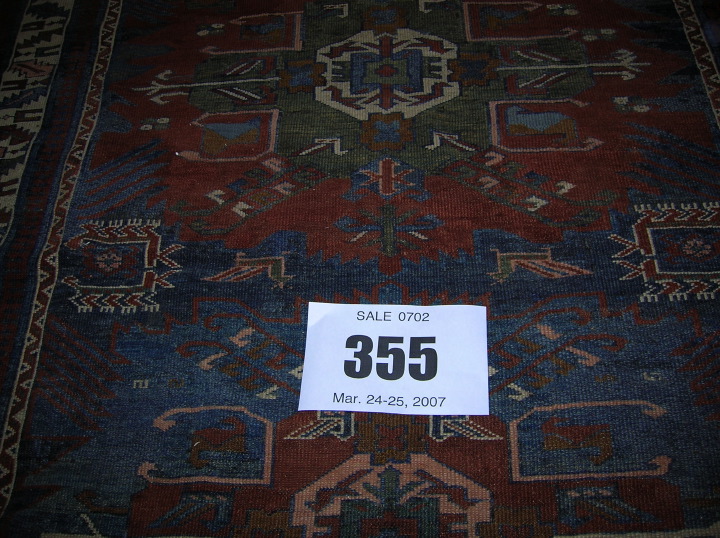 Antique Caucasian Kazak Carpet  29b98