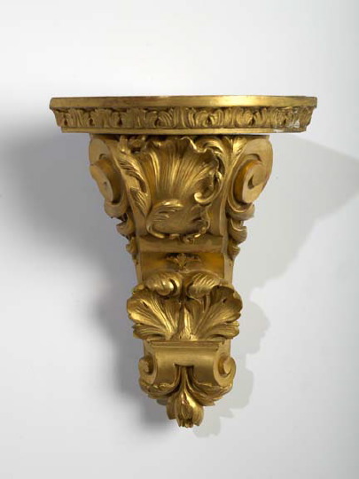 Good French Carved Giltwood Corner 29bab