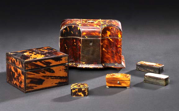 Diminutive English Tortoiseshell-Set