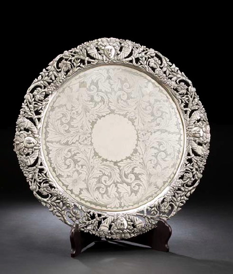 Victorian Silverplate Platter  29814