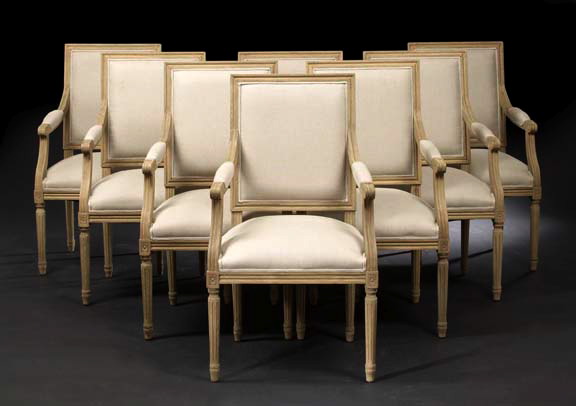 Suite of Eight Louis XVI-Style