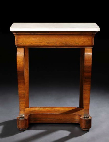 Restauration Rosewood and Marble Top 2986c
