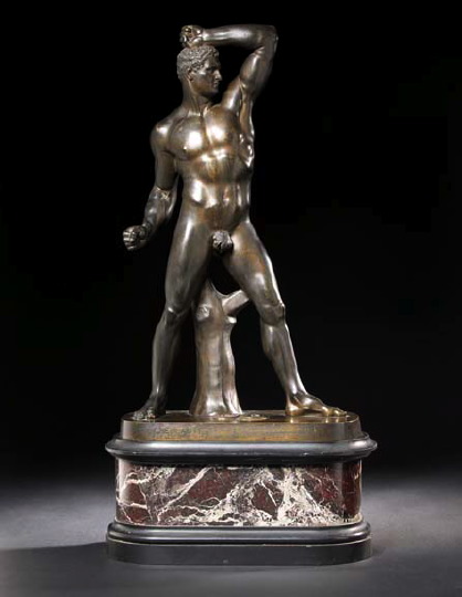 Good Italian Patinated Bronze Figure 29871