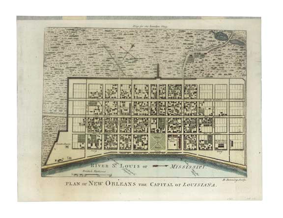 Plan of New Orleans the Capital 2990a