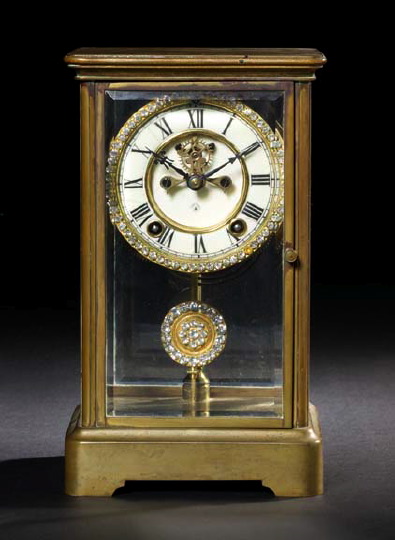 Ansonia Clock Company Gilt-Brass,