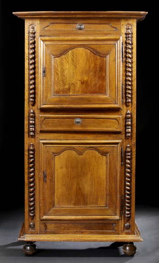 French Provincial Fruitwood Bonnetiere  29de3