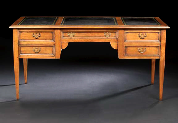 Louis XVI Style Fruitwood Desk  29e1d