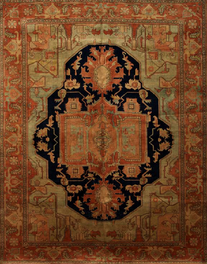 Persian Serapi Carpet 10 1  29e54