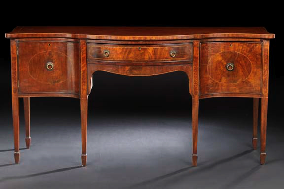 George III Style Mahogany Sideboard  29e8c