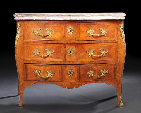Louis XV Style Kingwood and Marble Top 29ed5