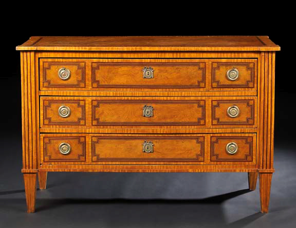 Continental Neoclassical Satinwood