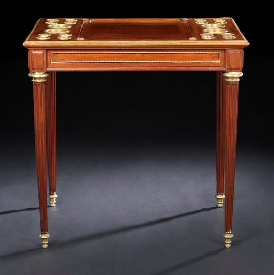 Unusual Louis XVI Style Mahogany 29f89