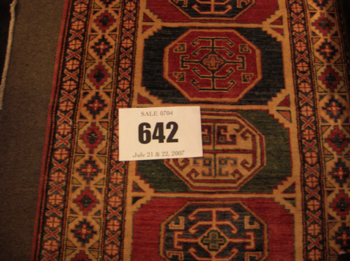 Uzbek Kazak Runner,  2' 11" x 11'