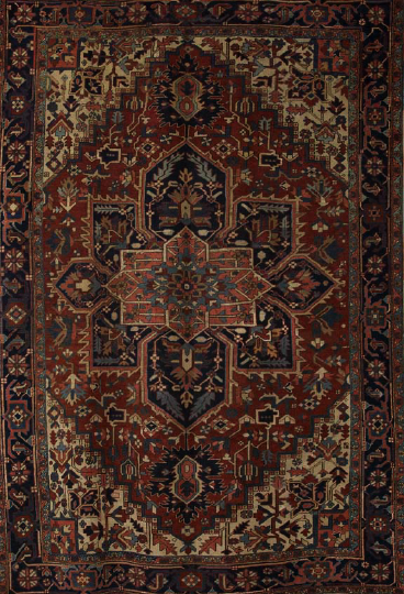 Antique Persian Serapi Carpet  29fb4