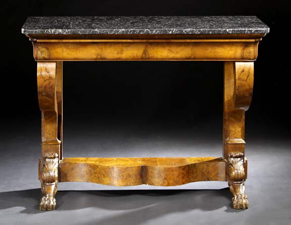 Louis Philippe Walnut and Marble Top 29c21