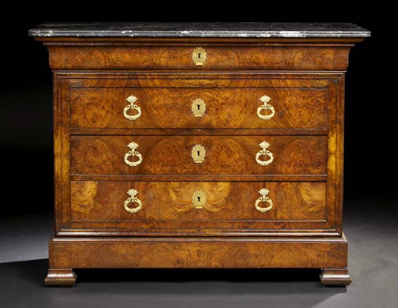 Charles X Walnut and Marble Top 29c29