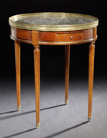 Louis XVI Style Mahogany and Marble Top 29c53