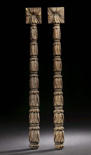 Pair of French Carved Beechwood 29c59