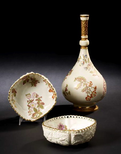 Fine Pair of Royal Worcester Aesthetic  29cae