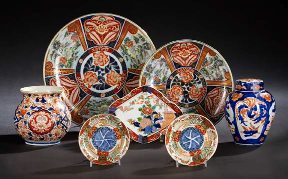 Good Pair of Japanese Imari Porcelain 29cb9