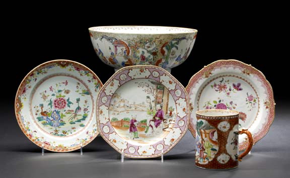 Chinese Export Porcelain Punch 29d0c