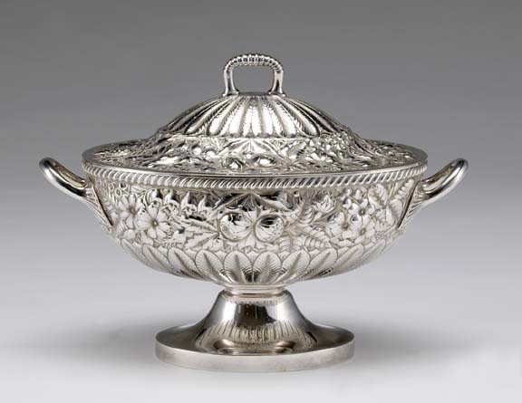 Gorham Silverplate Tureen,  1884,